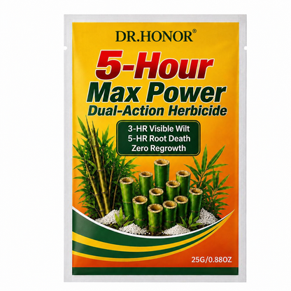 5-Hour Max Power Dual-Action Herbicide | Fast-Acting Granules for Stubborn Weeds & Brush
