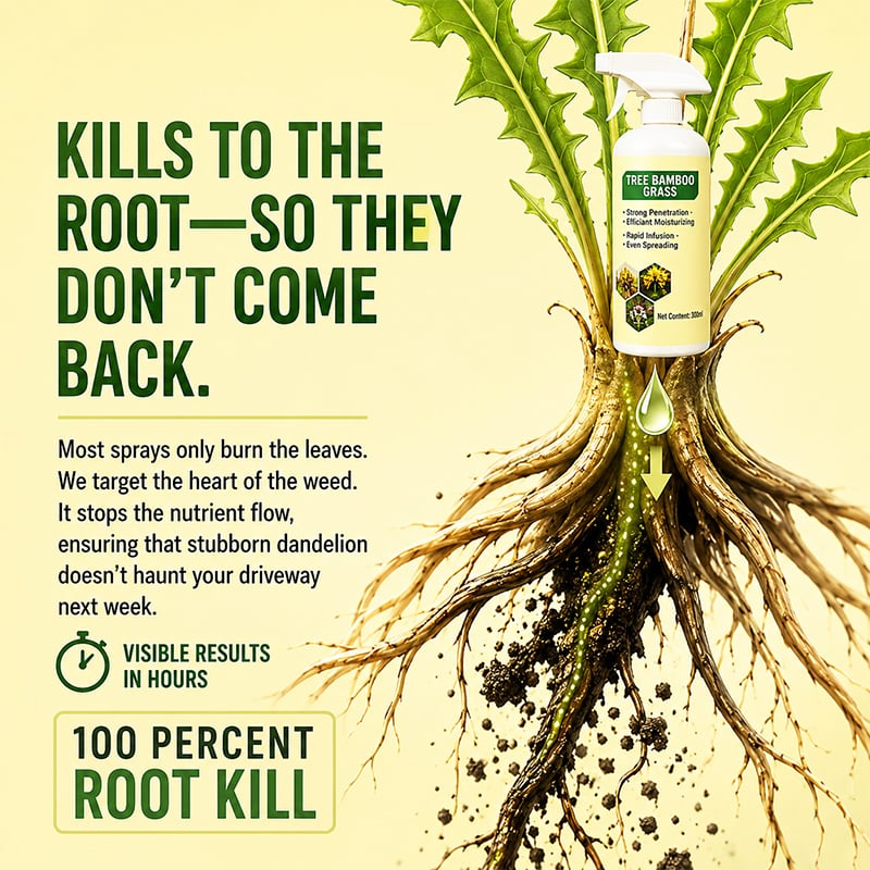 2026 SALE🎉 - Fast-Acting Natural Weed & Grass Killer Spray